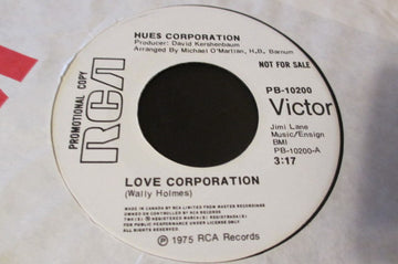 The Hues Corporation : Love Corporation (7", Promo)