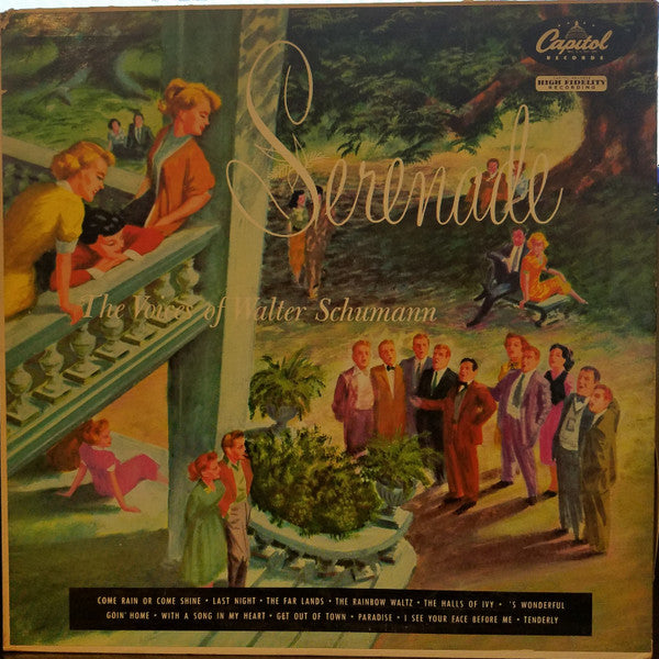The Voices Of Walter Schumann : Serenade  (LP, Album, Mono)