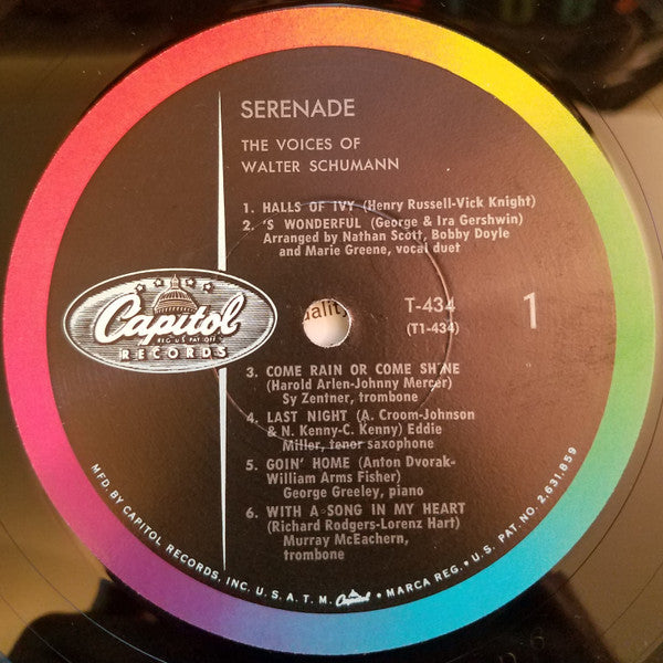 The Voices Of Walter Schumann : Serenade  (LP, Album, Mono)