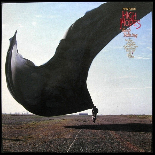 Pink Floyd : High Hopes / Keep Talking (12", S/Sided, Etch, Ltd, Blu)