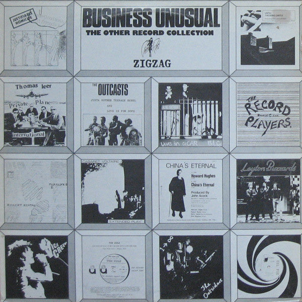 Various : Business Unusual (The Other Record Collection) (LP, Comp, Yel)