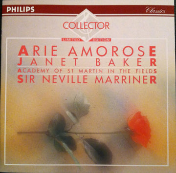 Janet Baker, The Academy Of St. Martin-in-the-Fields, Sir Neville Marriner : Arie Amorose (CD, Album, Ltd, RE, RM)