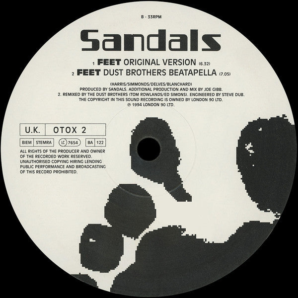 Sandals : Feet (12")