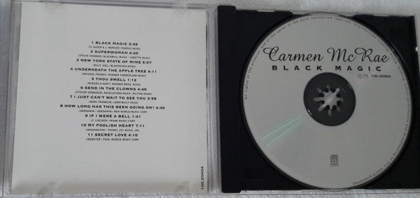 Carmen McRae : Black Magic (CD, Album)