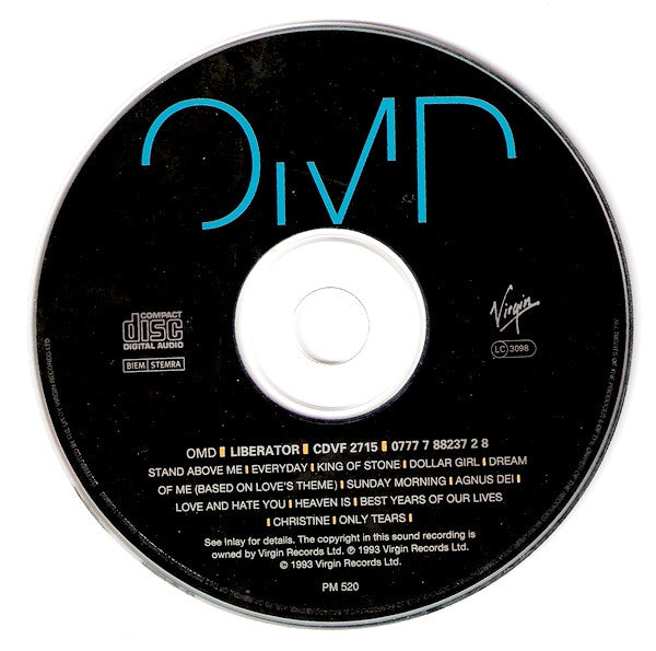 OMD* : Liberator (CD, Album)