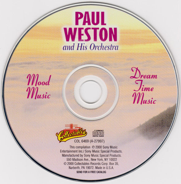 Paul Weston And His Orchestra : Mood Music / Dream Time Music (CD, Comp, Mono)