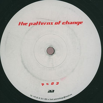 The Patterns Of Change : PC 03 (12")