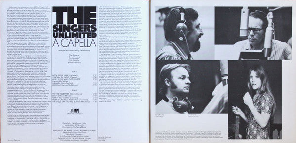 The Singers Unlimited : A Capella (LP, Album, Gat)