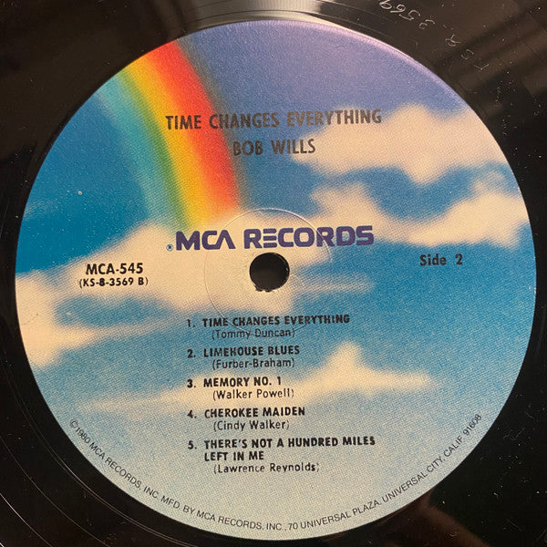 Bob Wills : Time Changes Everything (LP, Album, RE)