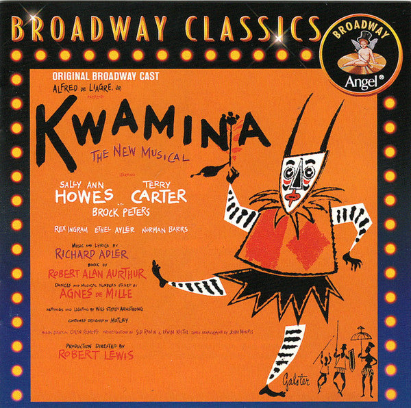 Sally Ann Howes, Terry Carter (2), Brock Peters : Kwamina (Original Broadway Cast) (CD, Album, RE)