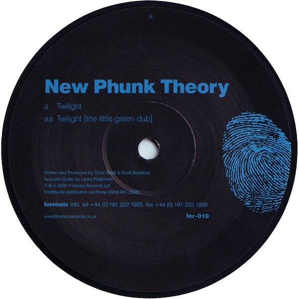 New Phunk Theory : Twilight (12")