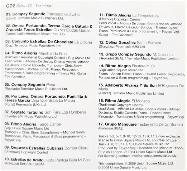 Various : Simply Salsa (2 CDs Of Essential Latin Rhythms) (2xCD, Comp, Sli)