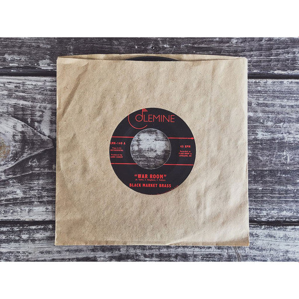 Black Market Brass : War Room / Into The Thick (7", Ltd)