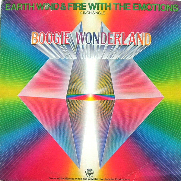 Earth Wind & Fire* With The Emotions : Boogie Wonderland (12", Single)