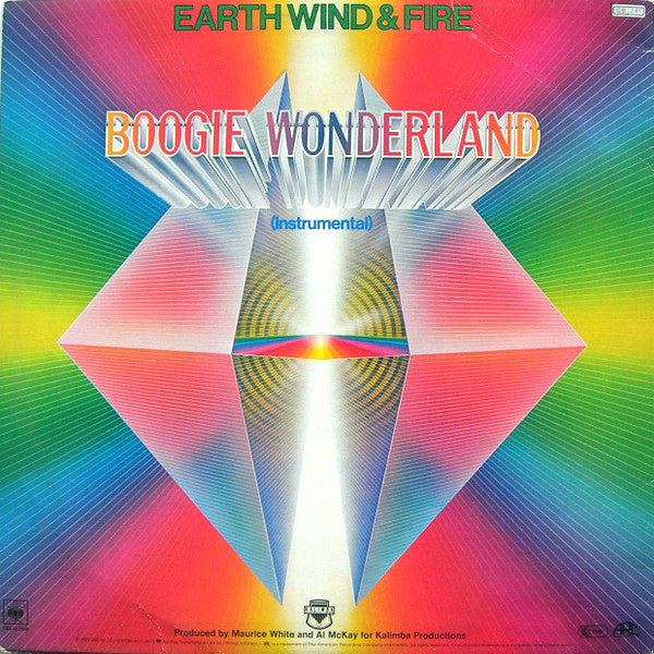 Earth Wind & Fire* With The Emotions : Boogie Wonderland (12", Single)