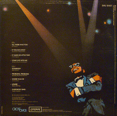 Ray Charles : Come Live With Me (LP, Album)