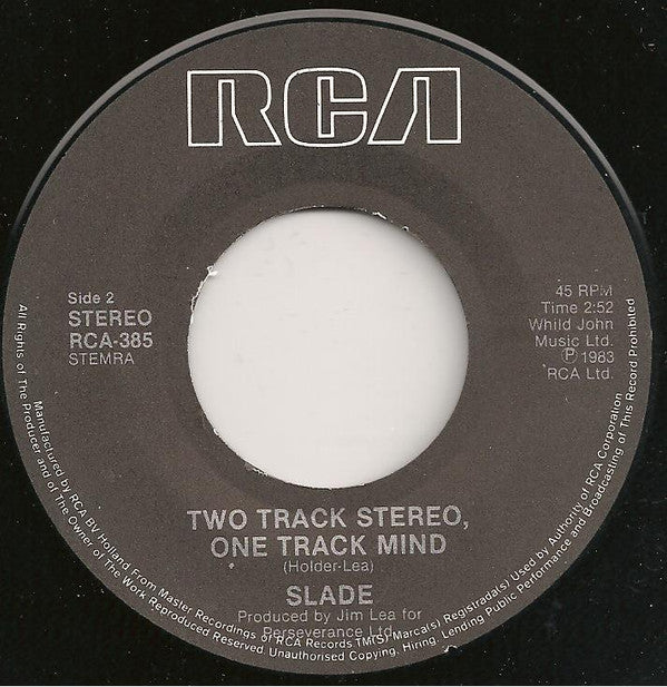 Slade : Run Runaway (7", Single)