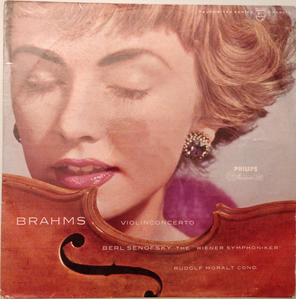 Brahms*, Berl Senofsky, Rudolf Moralt : Violinconcerto (LP, Mono)
