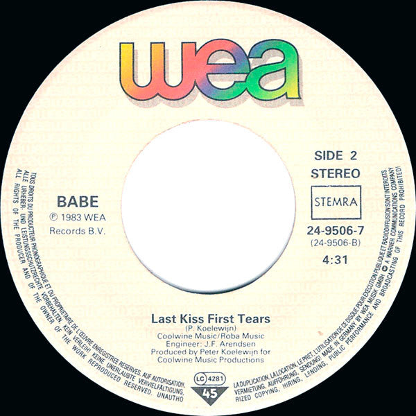 Babe (2) : Dolly The Doll (7", Single)