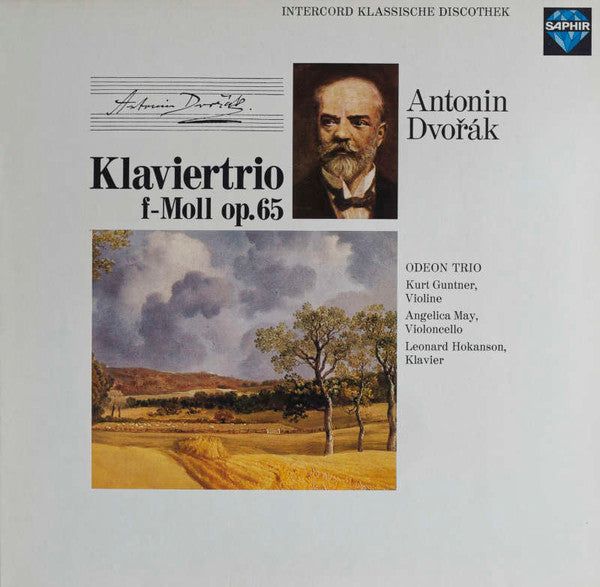 Antonín Dvořák, Kurt Guntner ,Violine Angelica May ,Violoncello Leonard Hokanson ,Klavier Odeon Trio : Trio In F-moll Für Violine, Violoncello Und Klavier, Op. 65 (LP)