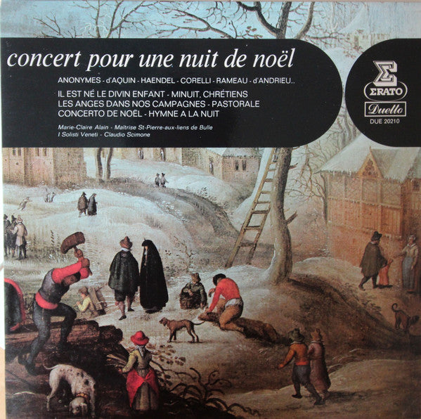 Marie-Claire Alain : Concert Pour Une Nuit de Noel (2xLP, Album, Comp, Gat)