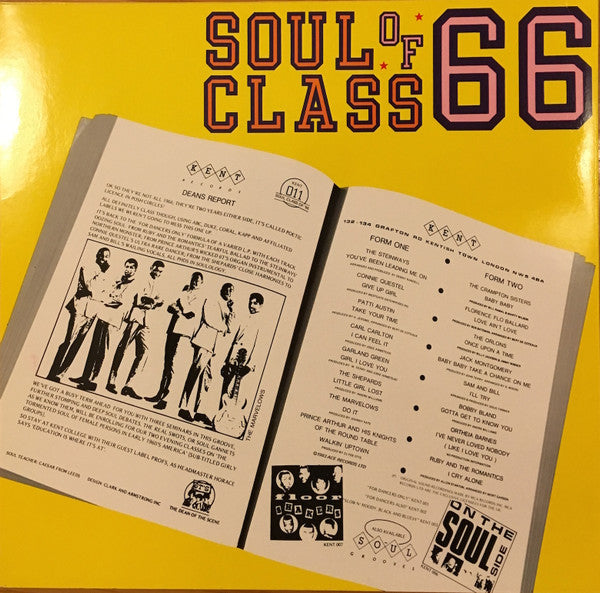 Various : Soul Class Of 66 (LP, Comp, RP)