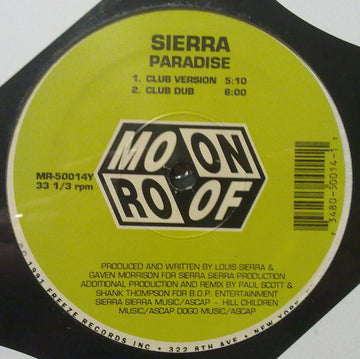 Sierra : Paradise (12")