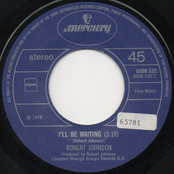 Robert Johnson (21) : I'll Be Waiting (7", Single)