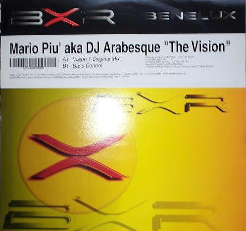 Mario Più Aka DJ Arabesque : The Vision (12")