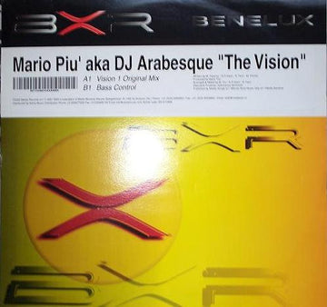 Mario Più Aka DJ Arabesque : The Vision (12")