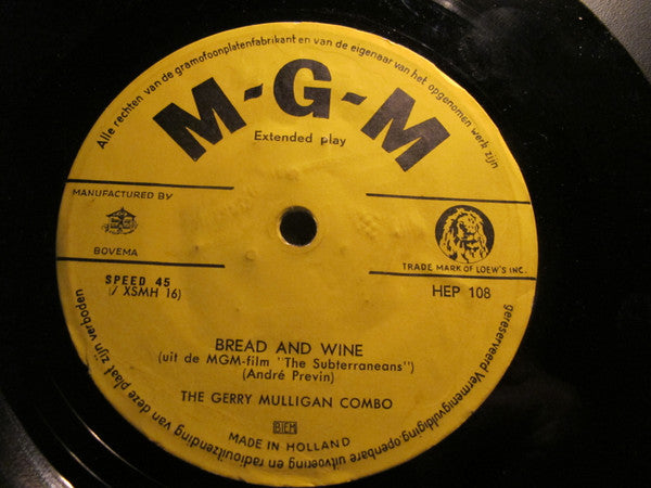 Gerry Mulligan Gerry Mulligan  Combo Art Farmer : Things Are Looking Down / Bread And Wine (7", Single)