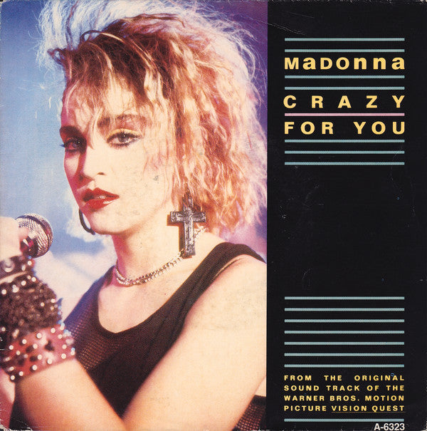 Madonna : Crazy For You (7", Single)