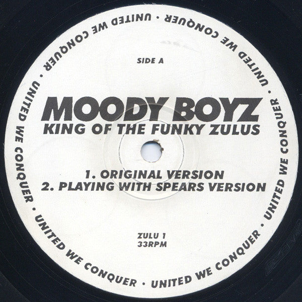 The Moody Boys : King Of The Funky Zulus (12")