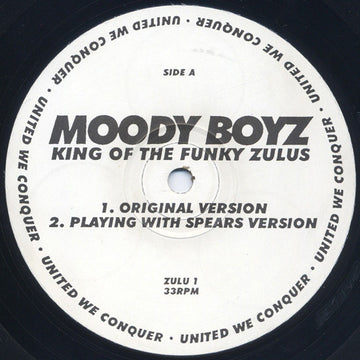 The Moody Boys : King Of The Funky Zulus (12")