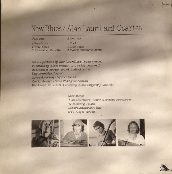 Alan Laurillard Quartet : New Blues (LP, Album, Gat)