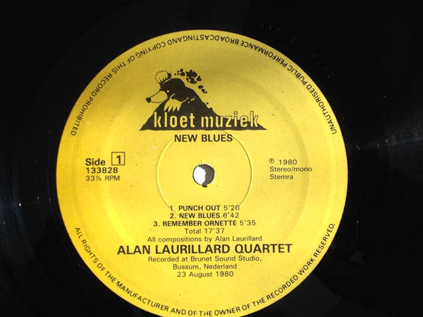 Alan Laurillard Quartet : New Blues (LP, Album, Gat)