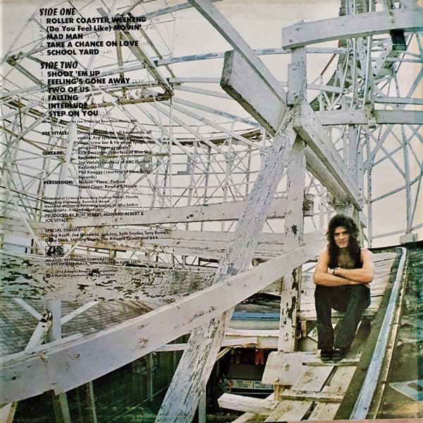 Joe Vitale : Roller Coaster Weekend (LP, Album)