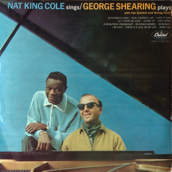 Nat King Cole / George Shearing : Nat King Cole Sings / George Shearing Plays (LP, Album, Mono)
