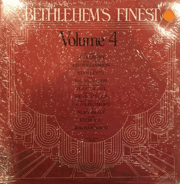 Various : Bethlehem's Finest Volume 4 (LP, Album, Comp)