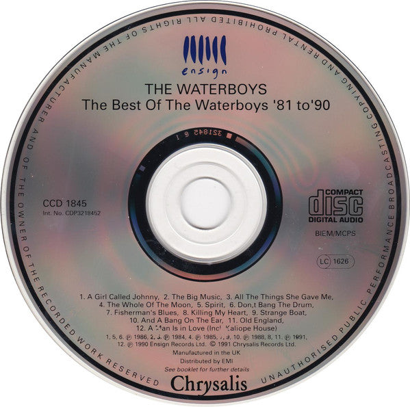 The Waterboys : The Best Of The Waterboys '81 - '90 (CD, Comp)