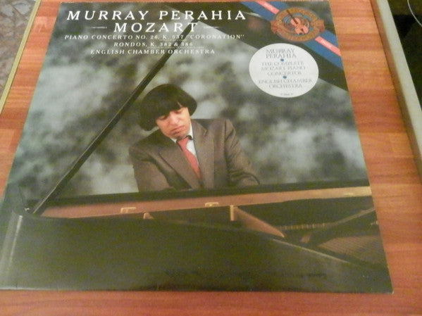 Murray Perahia, English Chamber Orchestra - Wolfgang Amadeus Mozart : Piano Concerto No. 26, K. 537 "Coronation" / Rondos, K. 382 & 386 (LP)