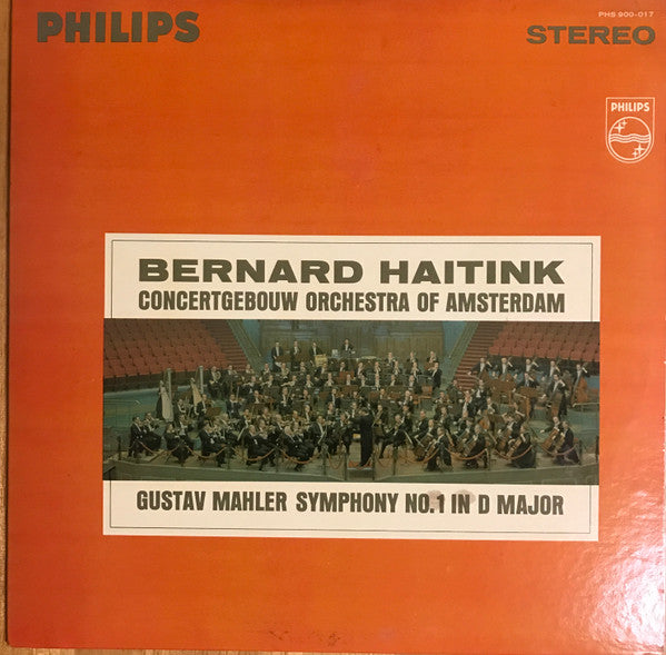 Bernard Haitink, Concertgebouworkest, Gustav Mahler : Symphony No.1 In D Major (LP, Album)