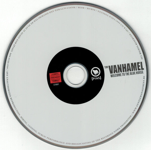 Tim Vanhamel : Welcome To The Blue House (CD, Album)