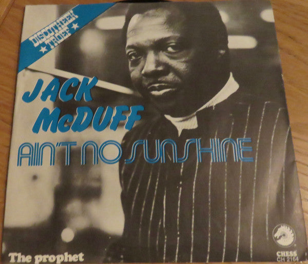 Brother Jack McDuff : Ain't No Sunshine (7")