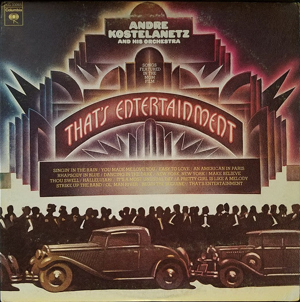 André Kostelanetz And His Orchestra : Songs Featured In The MGM Film That's Entertainment (2xLP, Gat)