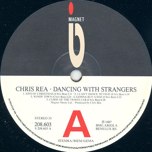 Chris Rea : Dancing With Strangers (LP, Album)