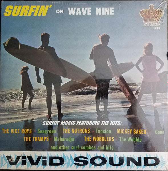 Various : Surfin' On Wave Nine (LP, Comp)