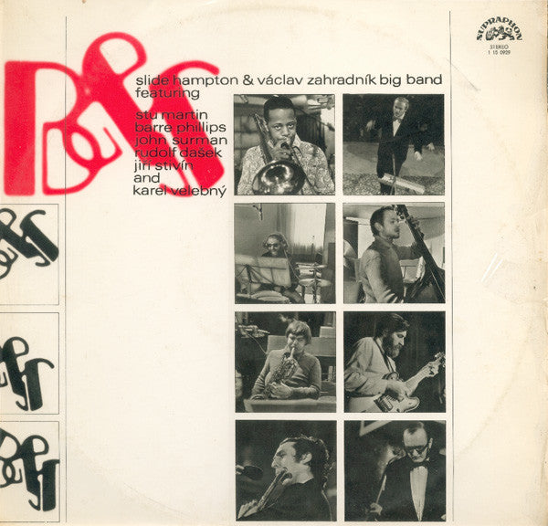 Slide Hampton & Václav Zahradník Big Band : B & S (LP, Album, RP)
