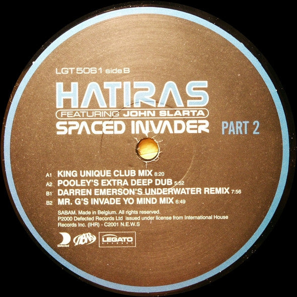 Hatiras : Spaced Invader (Part 2) (12")