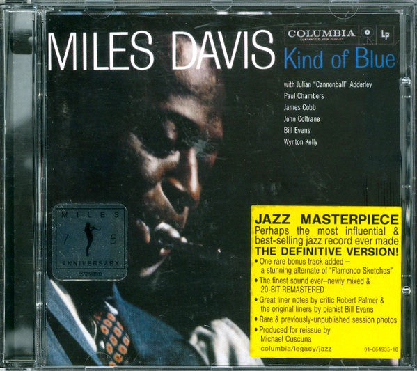 Miles Davis : Kind Of Blue (CD, Album, RE, RM)